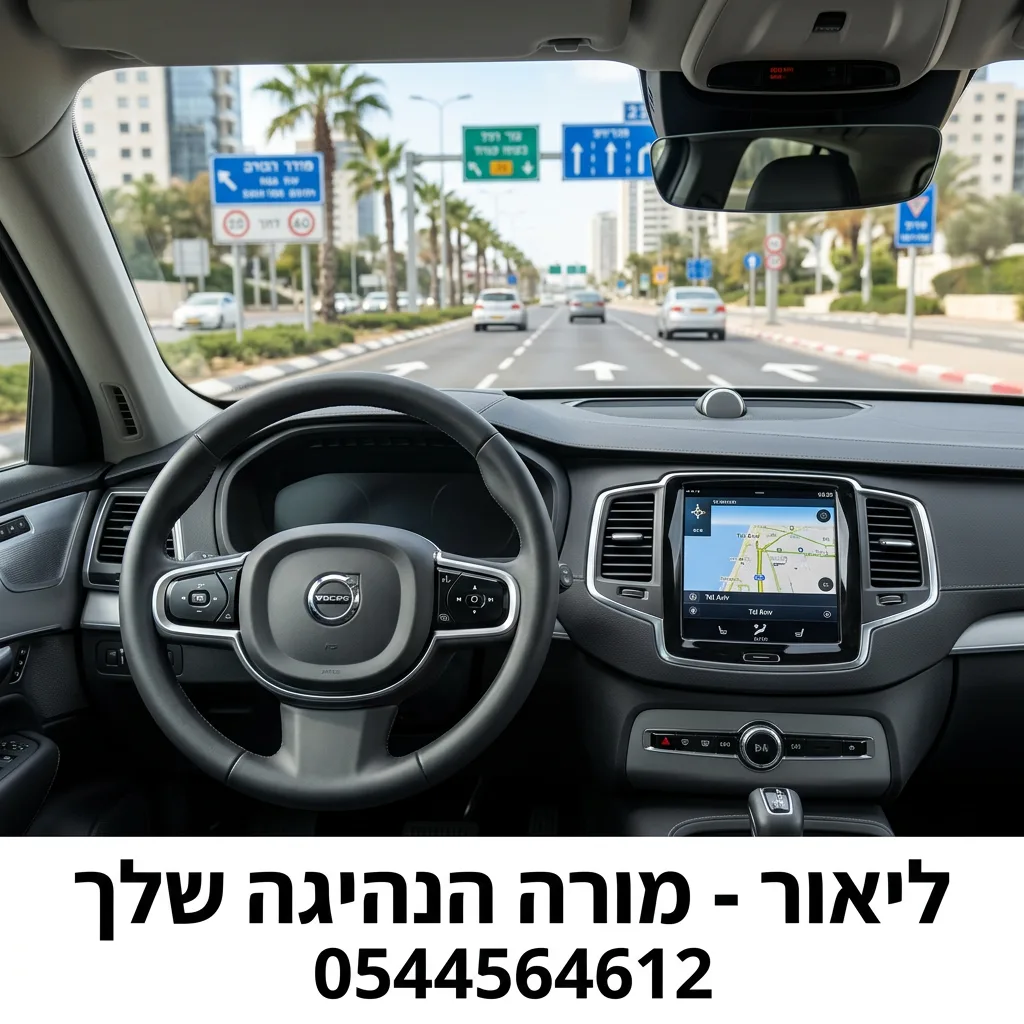 מורה נהיגה ביבנה וגן יבנה, ישראל